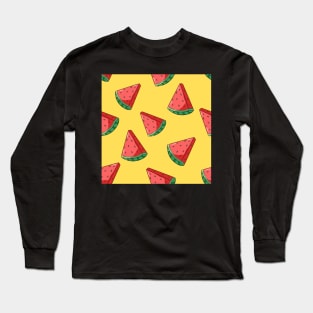 Summer Watermelon Long Sleeve T-Shirt